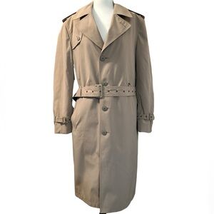 Vintage Sears Raintamer, S 40, 2 in 1 coat removable inner jacket 70-80’s tan